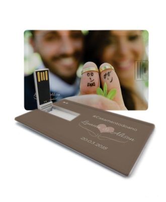 pen drive cartão personalizado 16gb
