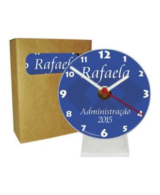 Relógio de Mesa Personalizado Formatura