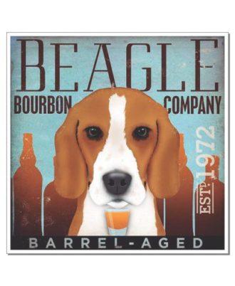 raça beagle adesivo