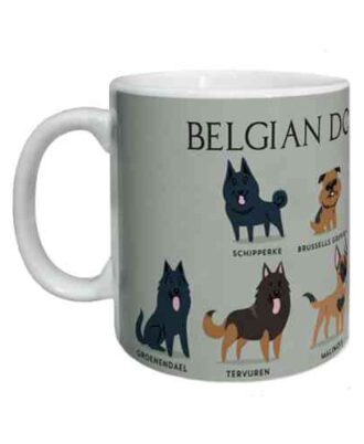 Caneca Cães de Origem Belga