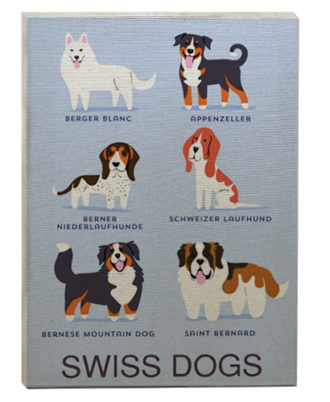 Quadro decorativo raças de cães
