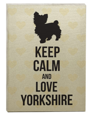 raça yorkshire terrier quadro